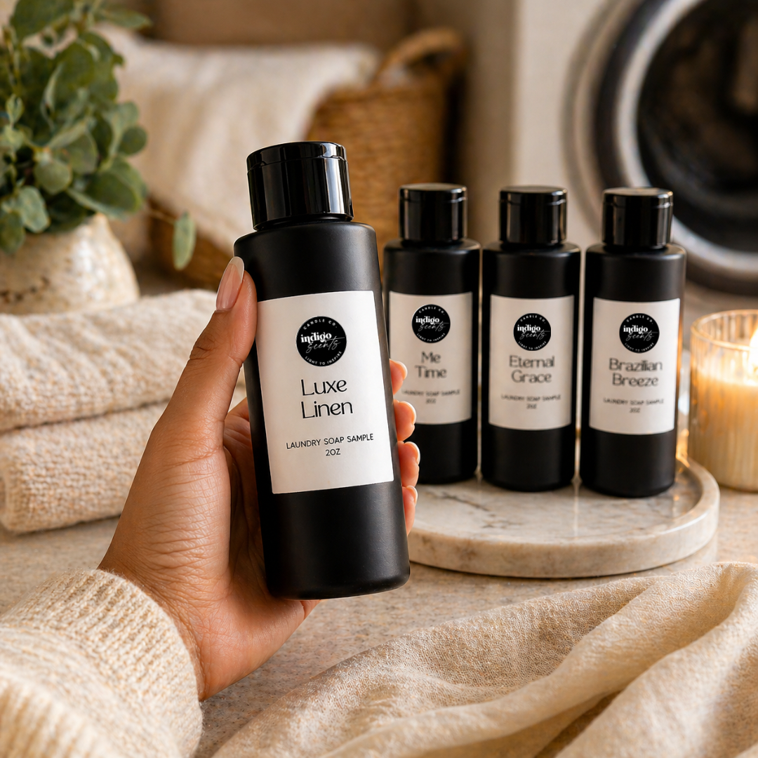 Liquid Laundry Detergent Discovery Set | Indigo Scents