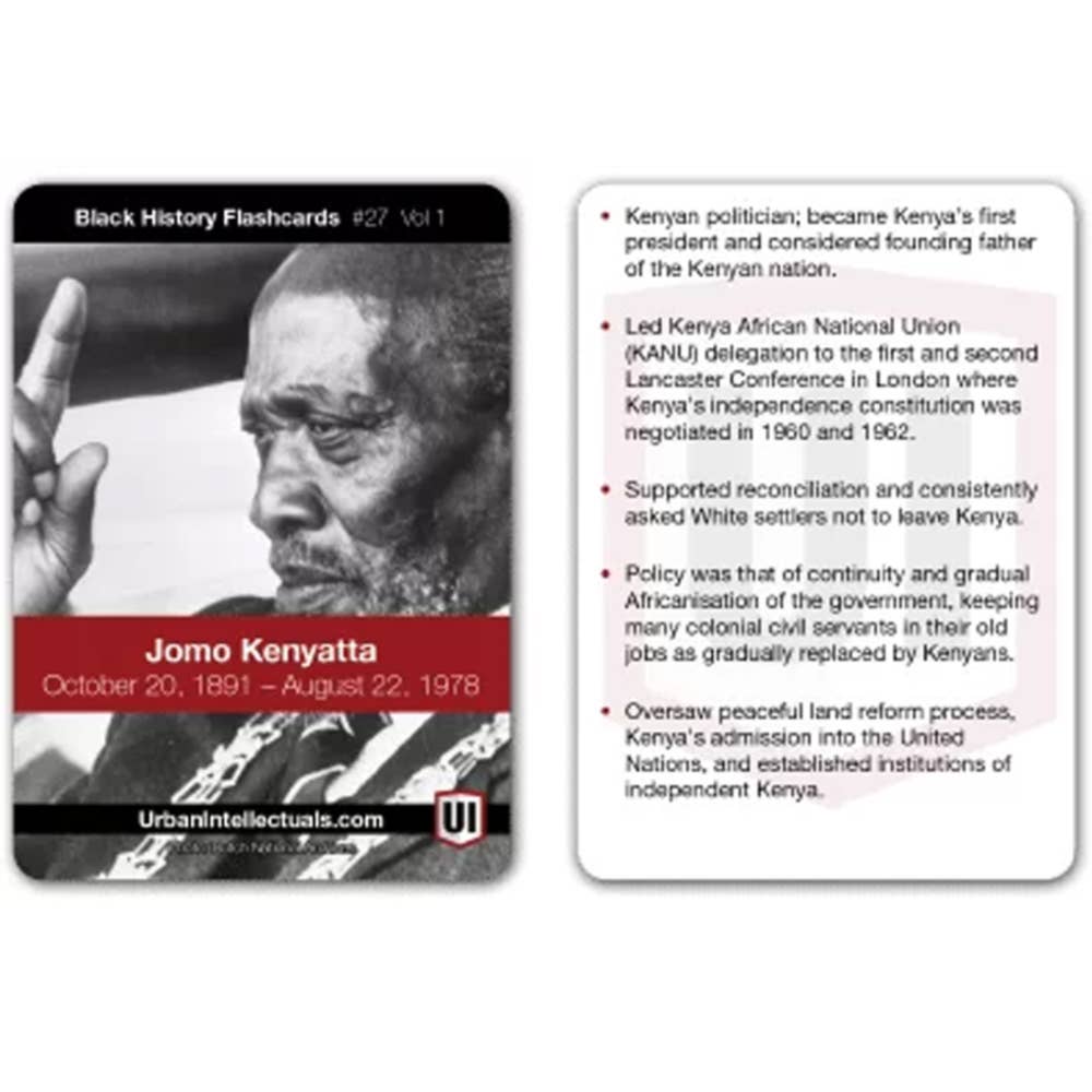 The Original Black History Flashcards Original Edition