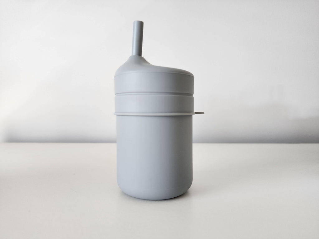 Silicone Sippy Cup w/ Straw