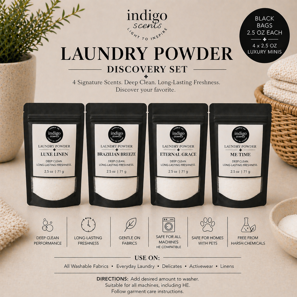 Luxe Laundry Powder Discovery Set | Detergent Samples