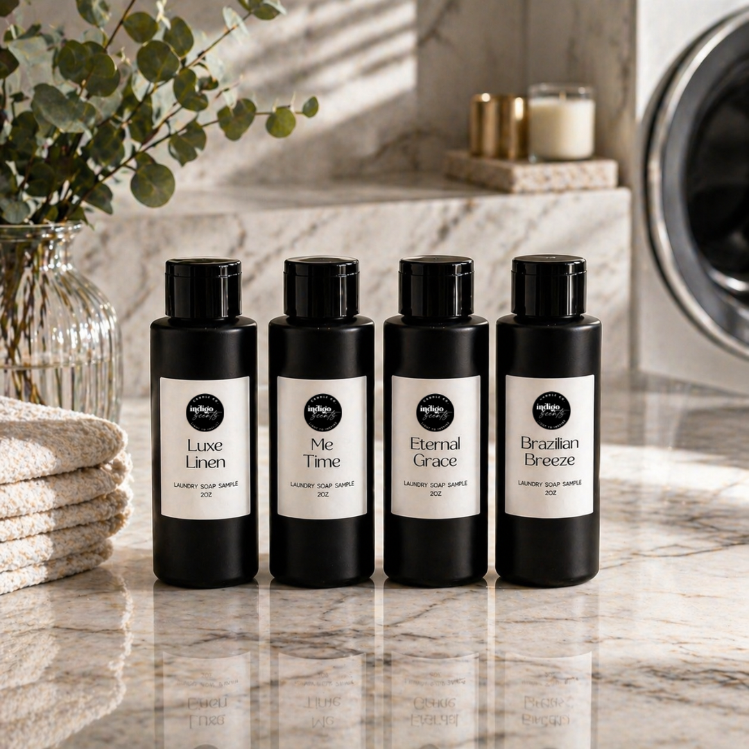 Liquid Laundry Detergent Discovery Set | Indigo Scents