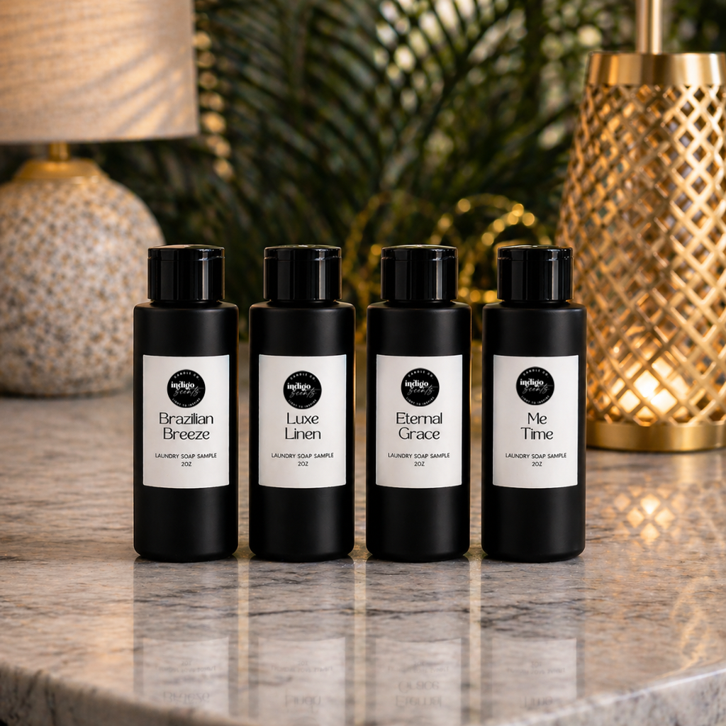 Liquid Laundry Detergent Discovery Set | Indigo Scents