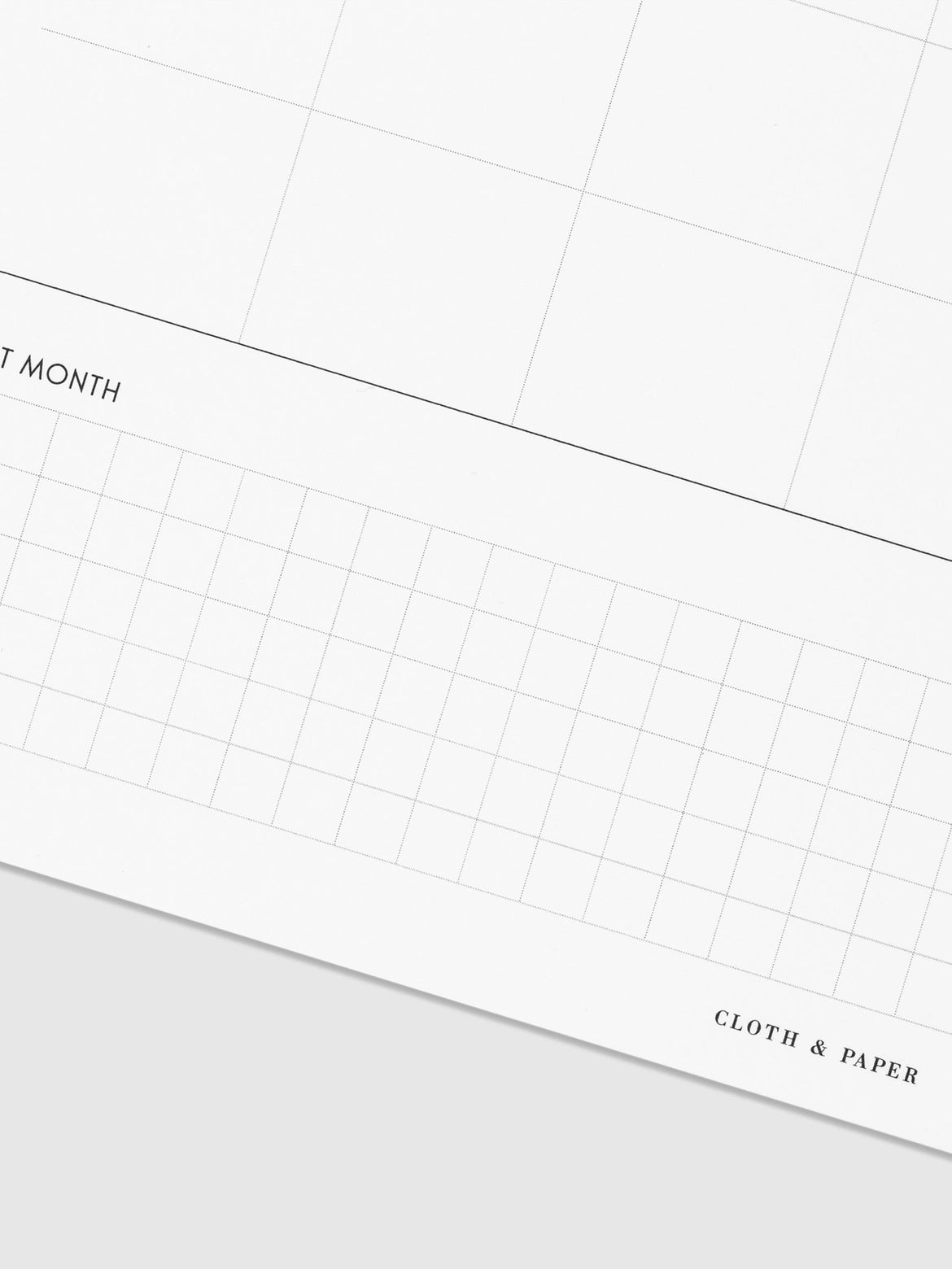 Monthly Agenda Pad