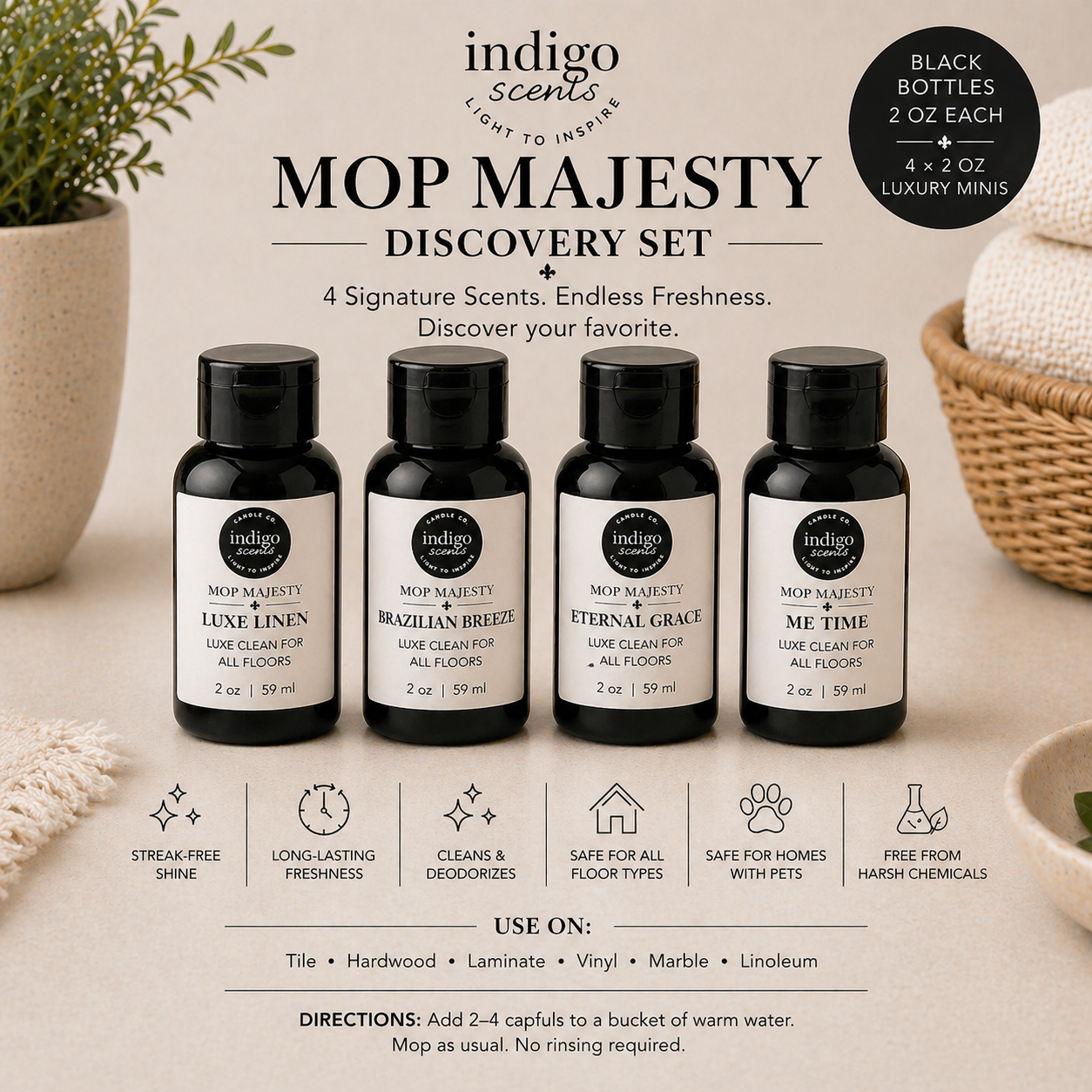 Mop Majesty Discovery Set | Mop Soap Minis