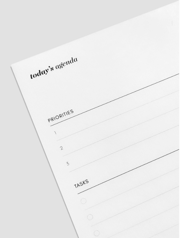 Prioritize Yours Notepad