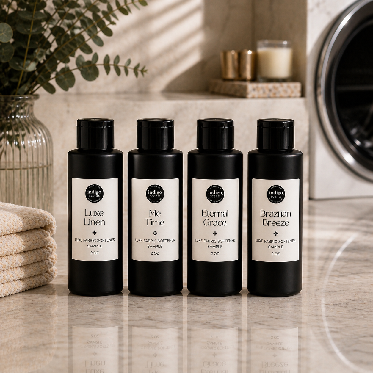 Luxe Fabric Softener Discovery Set | 4 Signature Scents