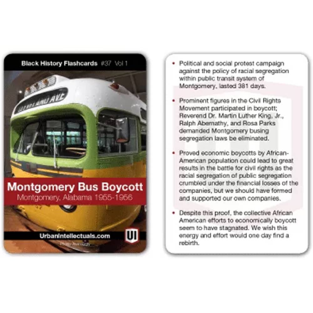 The Original Black History Flashcards Original Edition