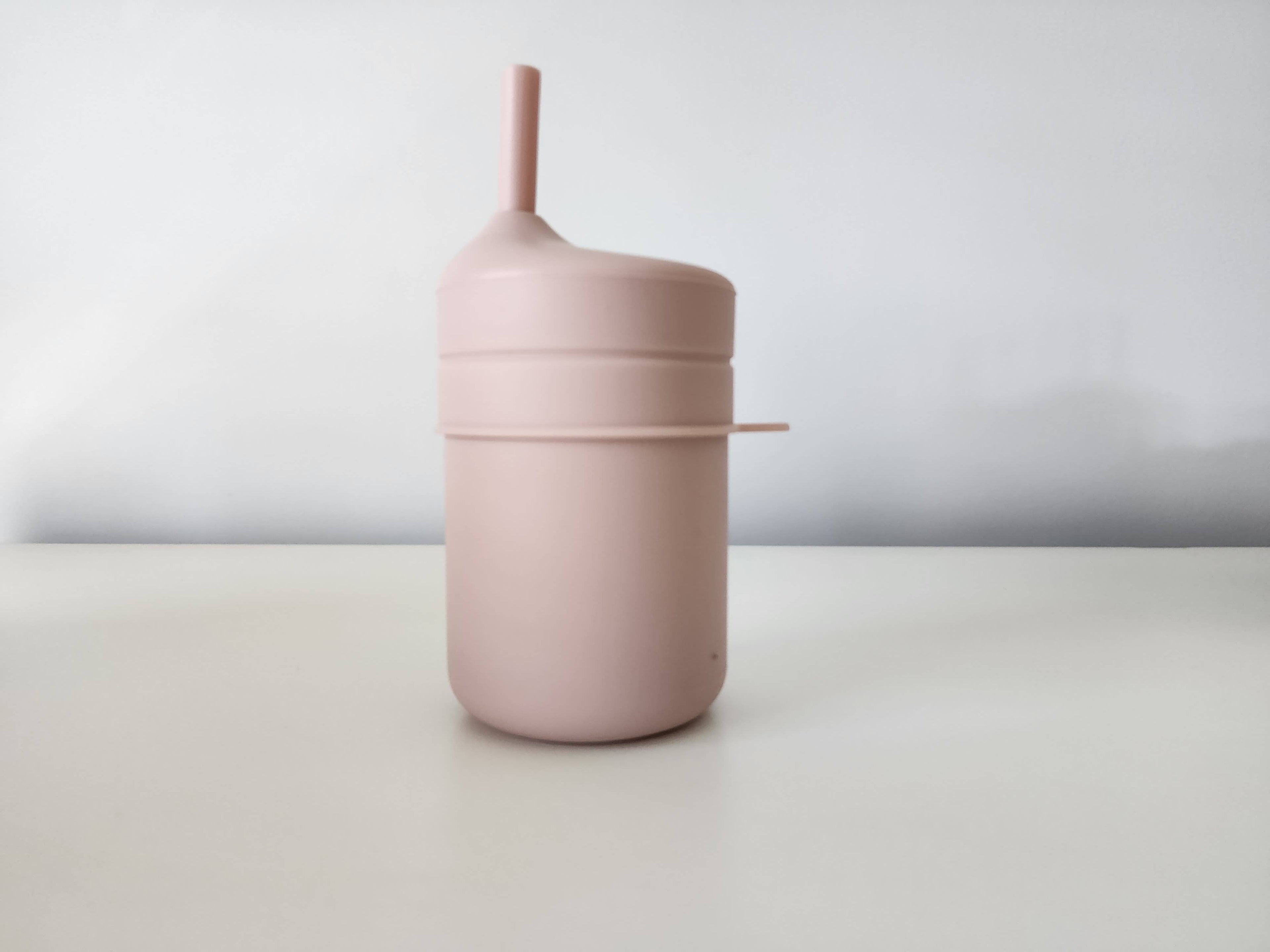 Silicone Sippy Cup w/ Straw